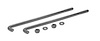K1232 Battery Bolt & Nut Kit, 1956-1961 Chevy Corvette - image 1