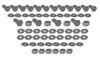 K1236 Rear Bumper Mounting Kit, 1968-1973 Chevy Corvette - image 2