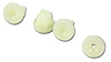 K1244 Rear License Bezel Plastic Nuts, 1963-1967 Chevy Corvette, 4 Piece Set - image 1