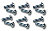 K1266 Side Exhaust Cover Upper Screws, 1965-1967 Chevy Corvette, 12 Piece Set - image 1