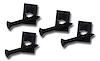 K1283 Side Exhaust Rocker Panel End Screw & Nut Set, 1965-1967 Chevy Corvette - image 1