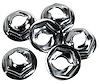K1286 Seat Back Upper Molding Speednuts 6 Piece, 1970-1975 Chevy Corvette - image 1
