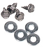 K1304 Heater Core Mount Screws, 1956-1962 Chevy Corvette, 4 Piece Set - image 1