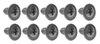 K1309 Trunk Liner Screws, 1960-1962 Chevy Corvette, 10 Piece Set - image 2