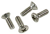 K1324 Seat Bottom Catch Screws, 1967-1967 Chevy Corvette, 4 Piece Set - image 1