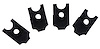 K1332 Headlight Housing J-Nuts, 1963-1967 Chevy Corvette, 4 Piece Set - image 1