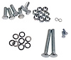 K1349 Front License Bumper Bolt Kit, 1953-1957 Chevy Corvette - image 1