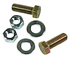 K1352 Transmission Mount Bolt Kit, 1963-1967 Chevy Corvette, Bracket To Frame - image 1