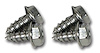 K1356 Heater Core Strap Screws, 1963-1967 Chevy Corvette, 4 Piece Set - image 1
