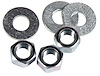 K1363 Transmission Shift Lever Retainer Nuts, 1964-1967 Chevy Corvette, 3 Piece Set - image 1