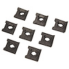 K1367 Astro Vent Deck Grille U-Nuts, 1968-1976 Chevy Corvette, 8 Piece - image 1