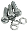 K1380 Choke Housing Mount Screws, 1959-1965 Chevy Corvette, WCFB 3 Piece - image 1