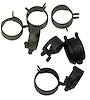 K1392 Fuel Line Hose Clamps, 1965-1965 Chevy Corvette, Holley - image 1