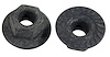 K1395 Trailing Arm Bumper Nuts, 1964-1975 Chevy Corvette - image 1
