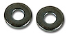 K1399 Park Brake Cable Pulley Bracket Washers, 1964-1966 Chevy Corvette - image 1