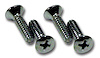 K1413 Side Exhaust Cover Lower Screws, 1965-1967 Chevy Corvette, Rear - image 1