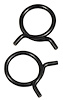 K1421 Heater Hose Clamps, 1956-1982 Chevy Corvette, Spring Ring 3/4 Inch - image 1