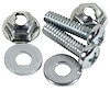 K1422 Coupe Side Vent Grille Screw & Nut Set, 1964-1965 Chevy Corvette - image 1
