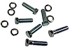 K1439 Automatic Transmission To Engine Bolts, 1962-1967 Chevy Corvette, 6 Piece Set - image 1