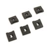 K1474 Upper Dash Pad Clips, 1968-1977 Chevy Corvette, 6pc Set - image 2