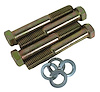 K1475 Rear Spring Mount Plate Bolt Kit, 1963-1978 Chevy Corvette, 8 pieces, 3-3/4 in. Bolts. - image 1
