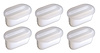 K1476 Console Side Panel Screw Inserts, 1977-1982 Chevy Corvette, 6pc Set - image 1