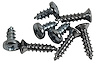 K1481 Shoulder Harness Seat Kit Screws, 1970-1975 Chevy Corvette - image 1