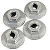 K1483 L82 & L48 Hood Emblem Speednuts, 1973-1982 Chevy Corvette, 4 Piece Set - image 1