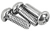 K1502 Rear Compartment Lock & Push Button Retainer Screws, 1968-1982 Chevy Corvette - image 1