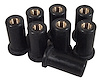K1506 Luggage Rack Mounting Well Nuts 8 Pieces, 1968-1977 Chevy Corvette - image 1