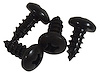 K1525 Door Felt Screw Mounting Kit 4 Pieces, 1969-1982 Chevy Corvette - image 1