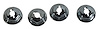 K1526 Emblem Speednuts, 1969-1973 Chevy Corvette, 4Pc - image 1