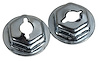 K1528 Emblem Speednuts, 1973-1976 Chevy Corvette, 2Pc - image 1