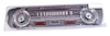 MA10238 Instrument Gauge Lens, 1965-1965 Ford Mustang, Late 1965 Alternator Style - image 1