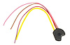 MA10416 Ignition Switch Pigtail, 1967-1967 Ford Mustang, W/O Tachometer - image 1