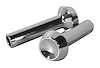MA12425 Door Lock Knobs, 1967-1967 Ford Mustang, Chrome - image 1