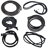 MA14852 Fastback Body Weatherstrip Kit, 1964-1966 Ford Mustang, Basic 8 pieces - image 1