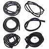 MA14855 Fastback Body Weatherstrip Kit, 1967-1968 Ford Mustang, Basic 8 pieces - image 1