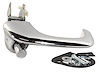 MA15301 Outer Door Handle, 1964-1970 Ford Mustang, Left, Fits 1964-1966 & 1969-1970 - image 1