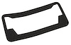 MA15352 Rear Side Marker Light Gasket, 1971-1973 Ford Mustang, Left Hand - image 1