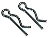 MA16339 Upper & Lower Clutch Rod Clips, 1964-1973 Ford Mustang, 2 pieces - image 1