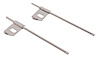 MA17156 Windshield Washer Nozzles, 1966-1966 Ford Mustang - image 1