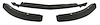 X2005 3pc Front Air Dam Set, 1991-1996 Chevy Corvette - image 1