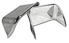 X2019 Exhaust Bezels, 1970-1973 Chevy Corvette, Polished Stainless Steel - image 1