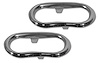 X2079 Door Opening Bezels, 1958-1961 Chevy Corvette - image 1
