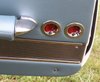 X2099 Door Panel Reflectors, 1958-1962 Chevy Corvette, 4 Piece Set - image 2