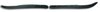 X2176 2pc Front Air Dam Set, 1980-1982 Chevy Corvette - image 2