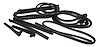 X2188 Weatherstrip Kit, 1978-1982 Chevy Corvette, Body 9Pc - image 1