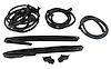 X2200 Weatherstrip Kit, 1968-1968 Chevy Corvette, Body Convertible 8Pc - image 1