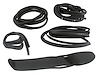 X2226 Weatherstrip Kit, 1961-1962 Chevy Corvette, Body 8 Piece - image 1